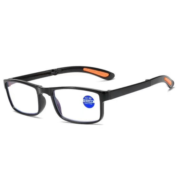 Folding Anti-Blue Light Reading Glasses — Packable, Screen-Ready