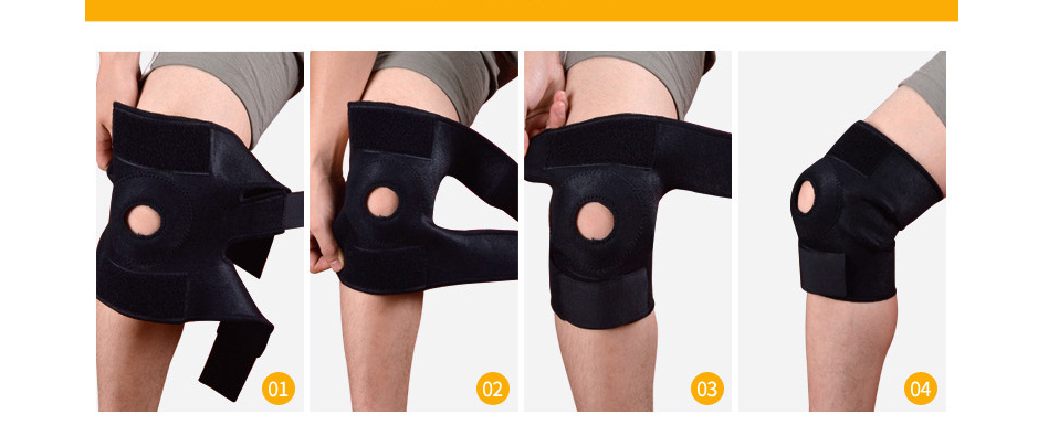 Universal Knee Brace for Sports and Climbing Protection