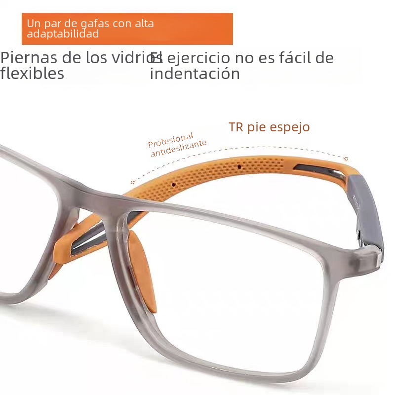 TR Sports Anti-Blue Light Reading Glasses — Flexible, Lightweight, Active-Ready