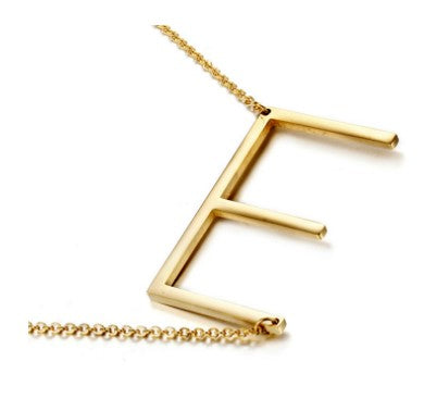Alphabet Pendant Necklace — Your Initial, Your Story
