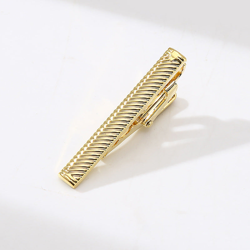 Short Men's Tie Clip — 4.5cm, 19 Styles