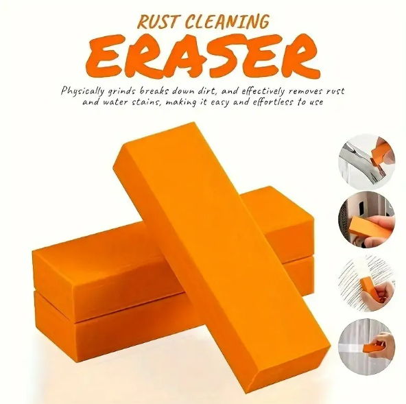 Rust Remover Eraser — Watch Years of Buildup Disappear