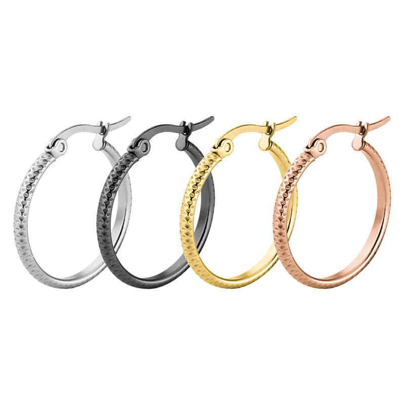 SS Hoop Earrings — Unisex, Timeless, Always On Trend