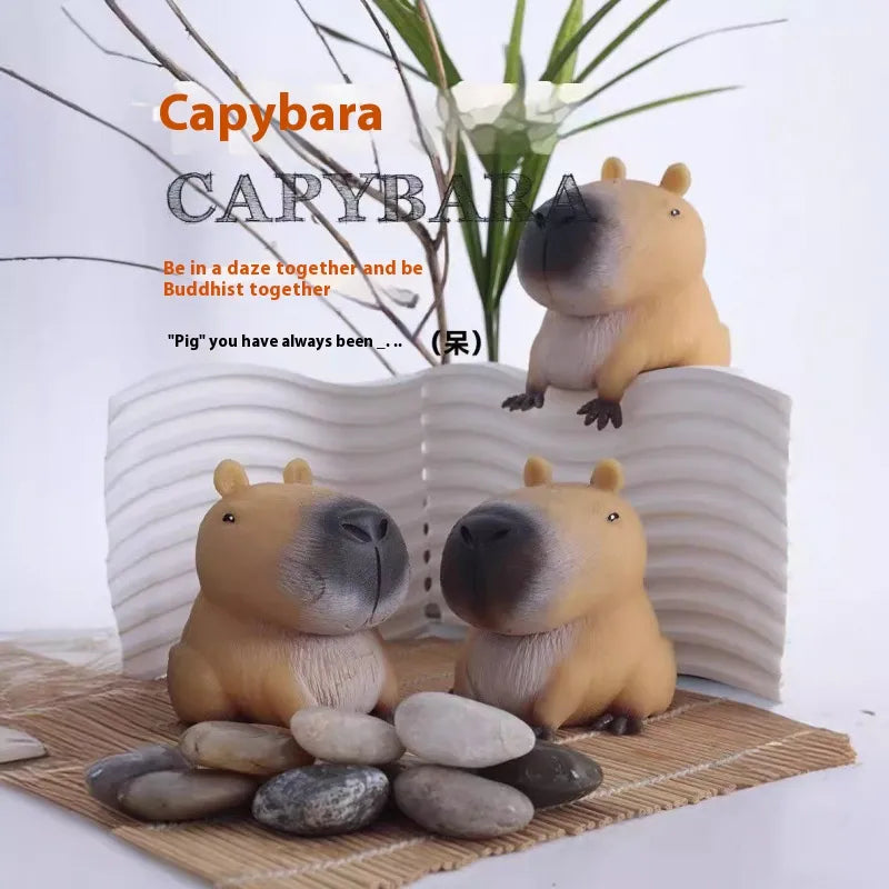Capybara Squeeze Toy — The World's Chillest Stress Reliever