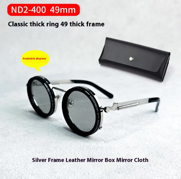 Adjustable Light-Reducing Glasses Case — 9 Protection Settings
