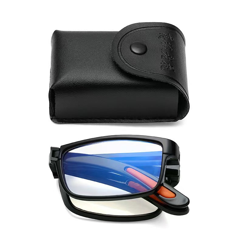 Folding Anti-Blue Light Reading Glasses — Packable, Screen-Ready