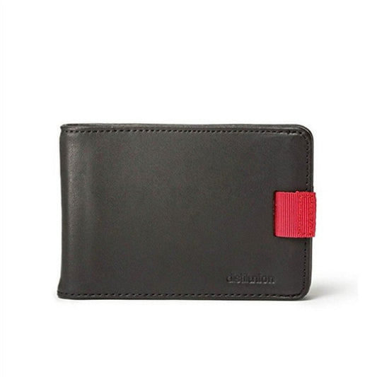 Men's Leather Pull-Tab Wallet — Real Cowhide, Slim Carry