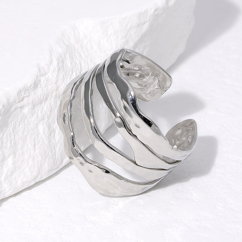 Titanium Open Ring — Minimalist Style That Goes With Everything