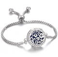 Stainless Steel Aromatherapy Adjustable Bracelet