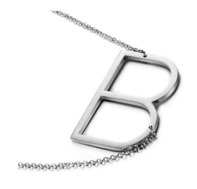 Alphabet Pendant Necklace — Your Initial, Your Story