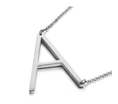 Alphabet Pendant Necklace — Your Initial, Your Story