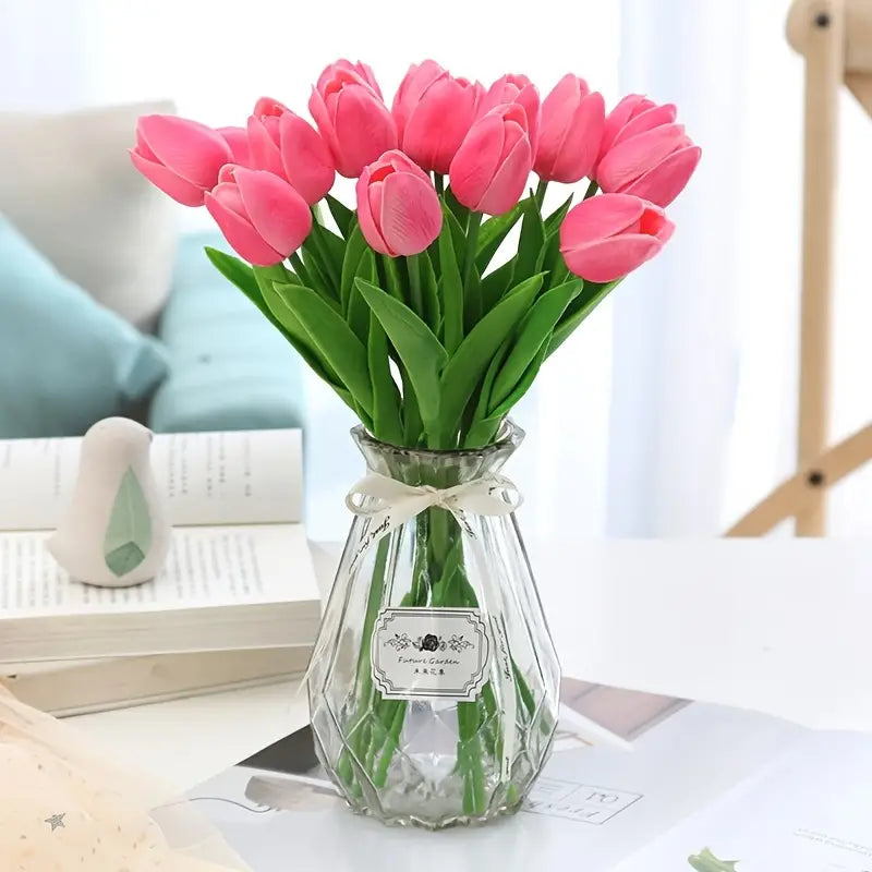Artificial Tulip Stems 5pc — Real Tulips Die. These Don't.