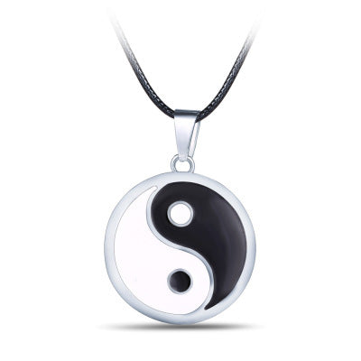 2020 Stainless Steel Taiji Pendant Necklace for Men