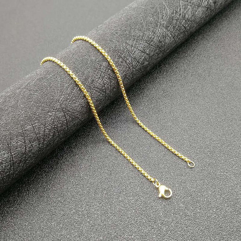 YS Cross Pendant Necklace — Minimal Edge, Maximum Impact