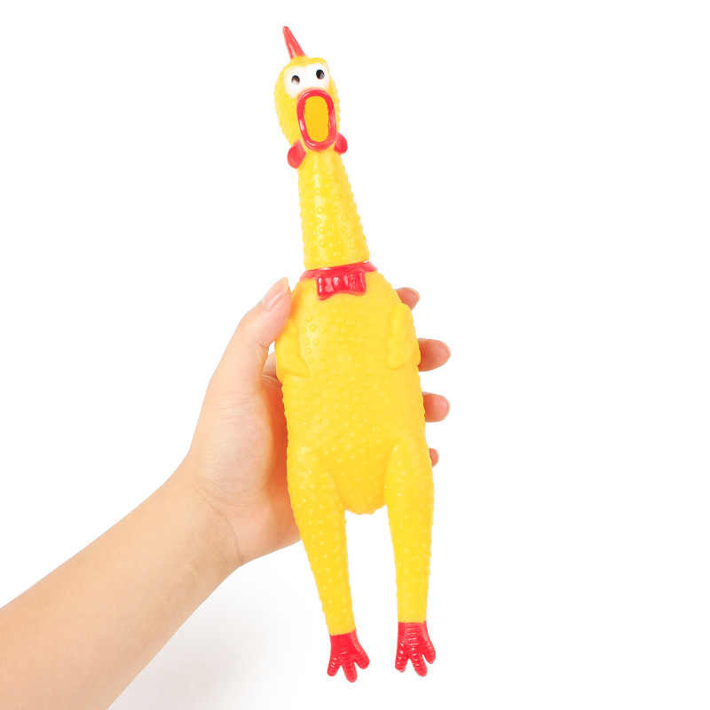 Screaming Chicken Stress Toy — Squeeze It and Let It All Out