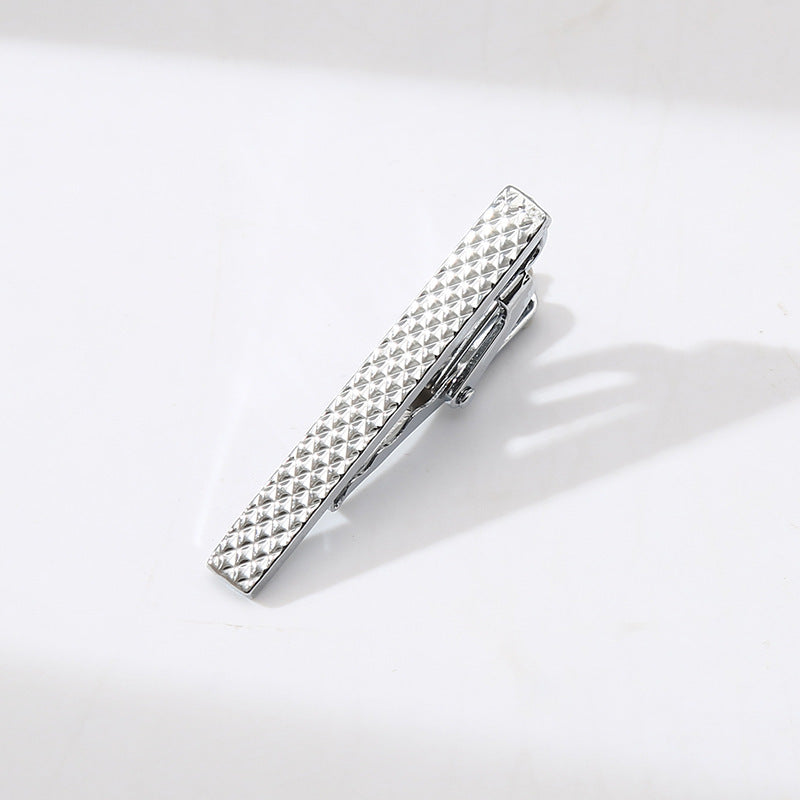 Short Men's Tie Clip — 4.5cm, 19 Styles
