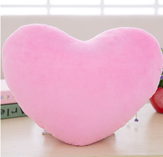 Plush Heart Pillow — Soft, Cozy, and Impossible Not to Hug