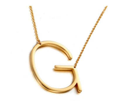 Alphabet Pendant Necklace — Your Initial, Your Story
