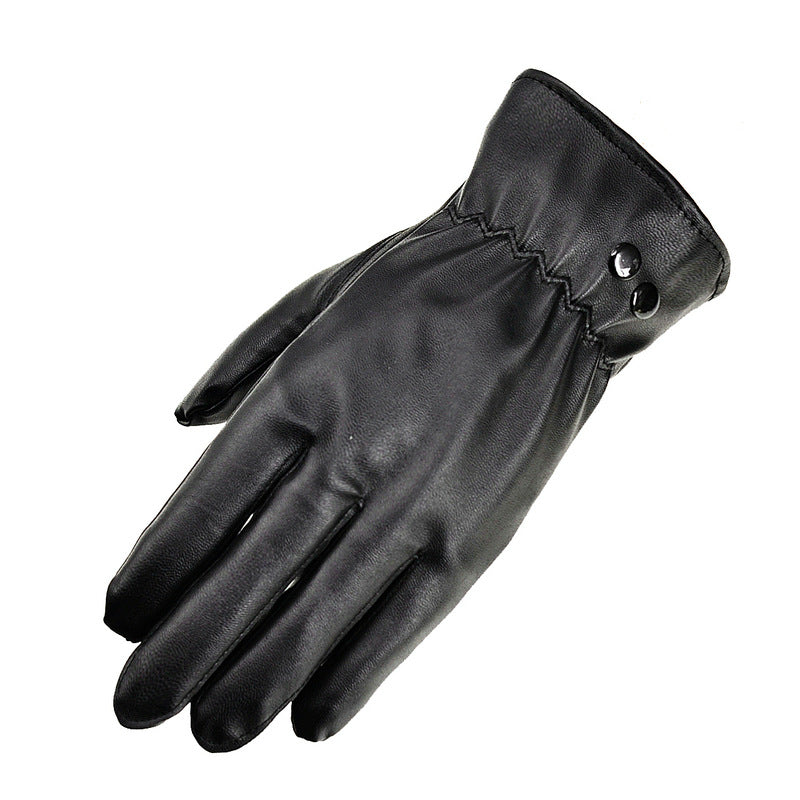PU Touchscreen Gloves — Warm, Windproof, Phone-Ready