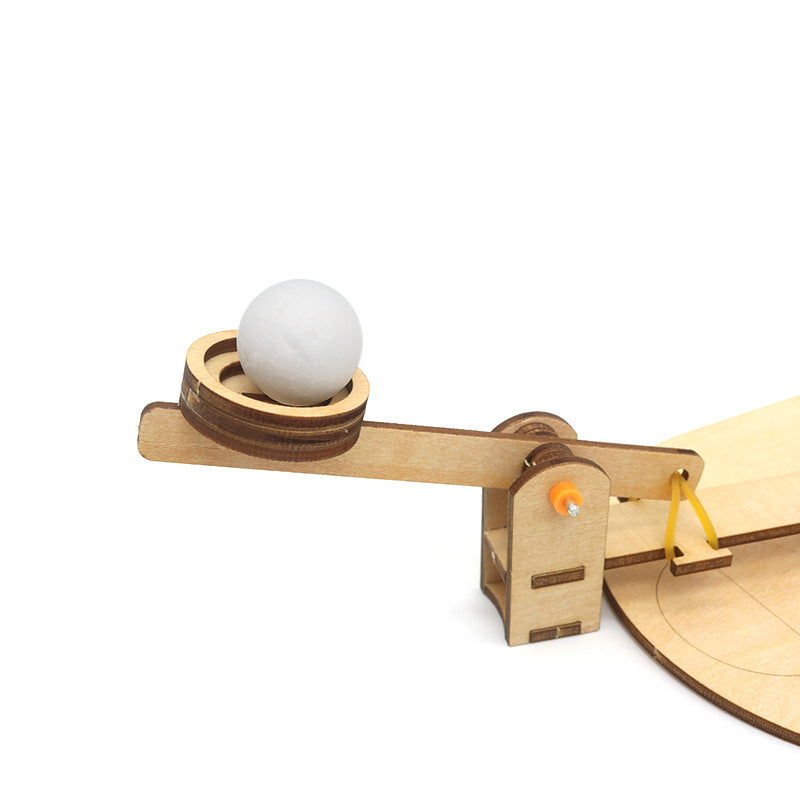 DIY Science Experiment Shooting Lever Educational Toy