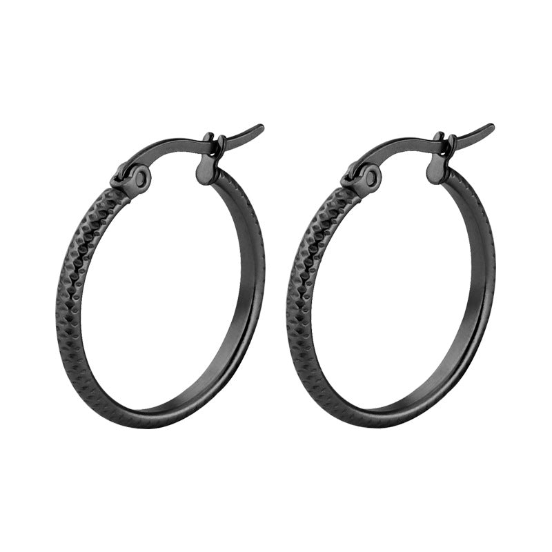 SS Hoop Earrings — Unisex, Timeless, Always On Trend