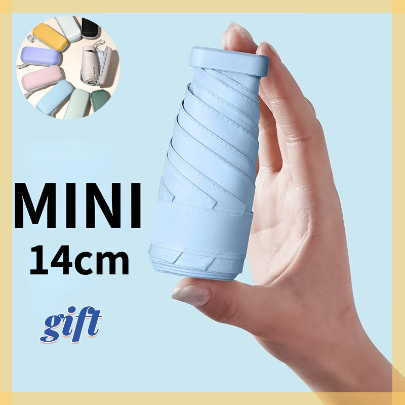 Mini Folding UV Sunshade Umbrella for Women