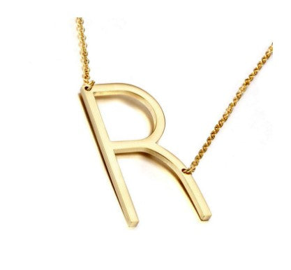 Alphabet Pendant Necklace — Your Initial, Your Story