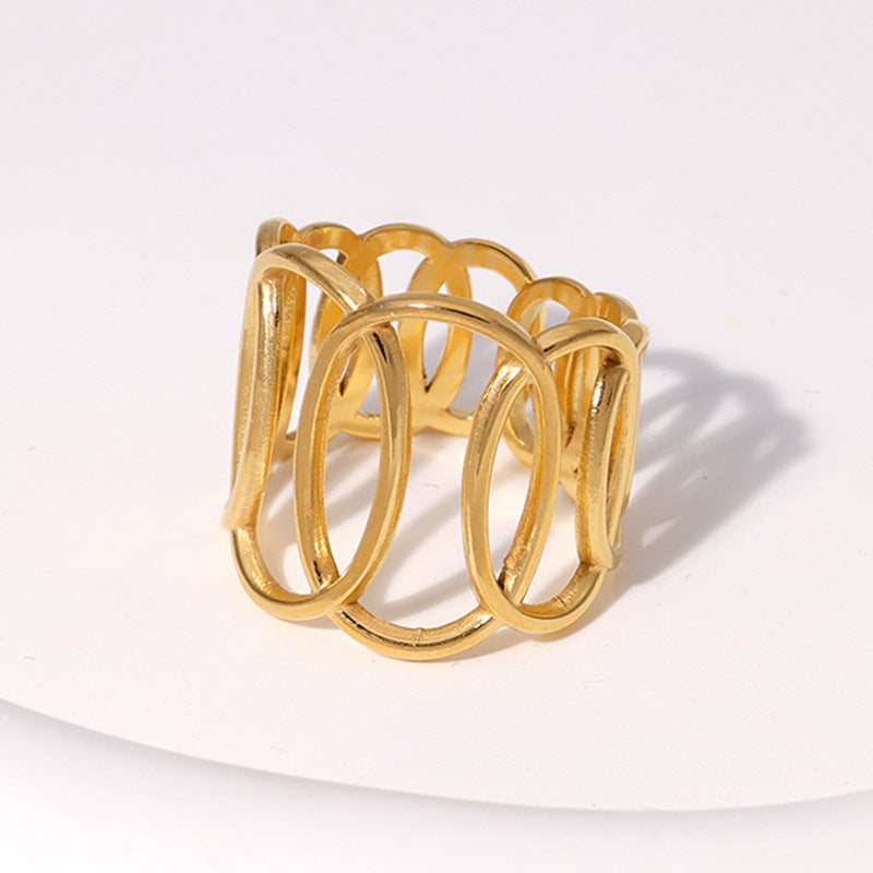 Titanium Open Ring — Minimalist Style That Goes With Everything