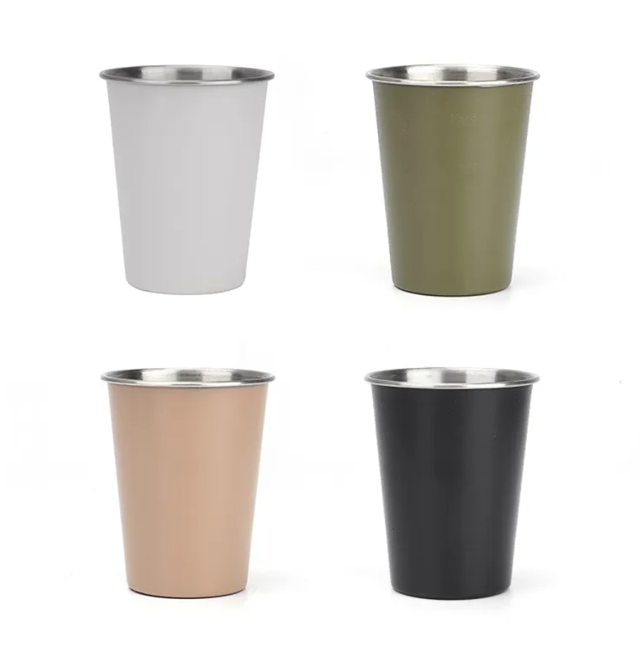 Stainless Steel Camping Cup — Rugged, Rust-Proof, Ready Anywhere