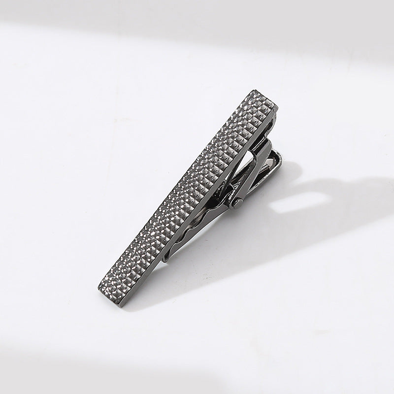 Short Men's Tie Clip — 4.5cm, 19 Styles
