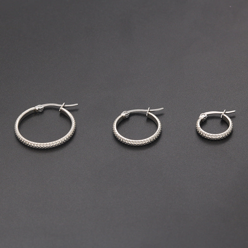 SS Hoop Earrings — Unisex, Timeless, Always On Trend