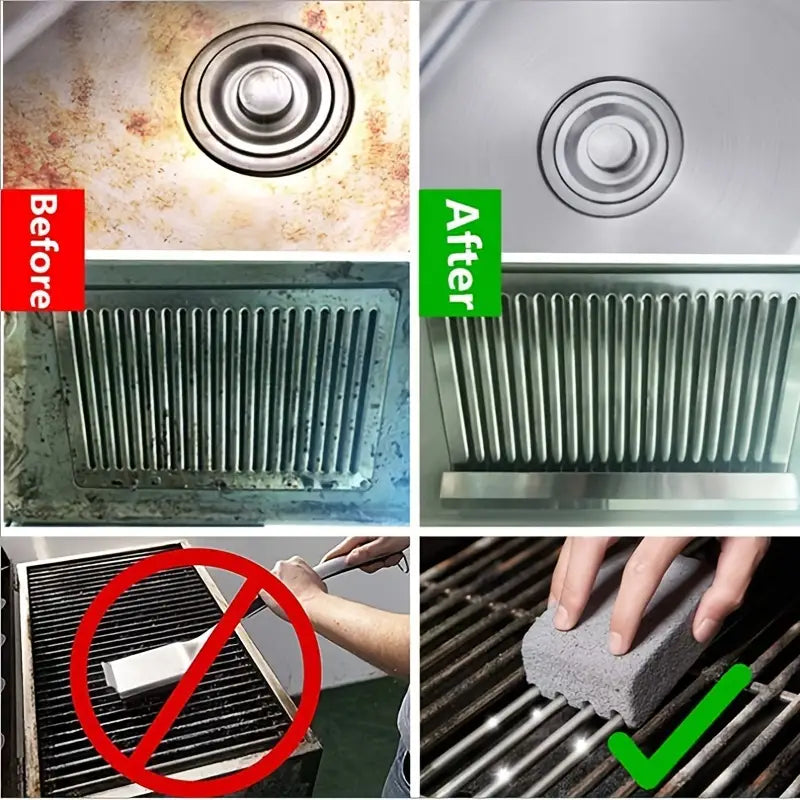 Grill Cleaning Brick — Your BBQ Fixed in 60 Seconds