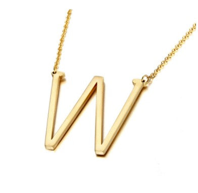 Alphabet Pendant Necklace — Your Initial, Your Story