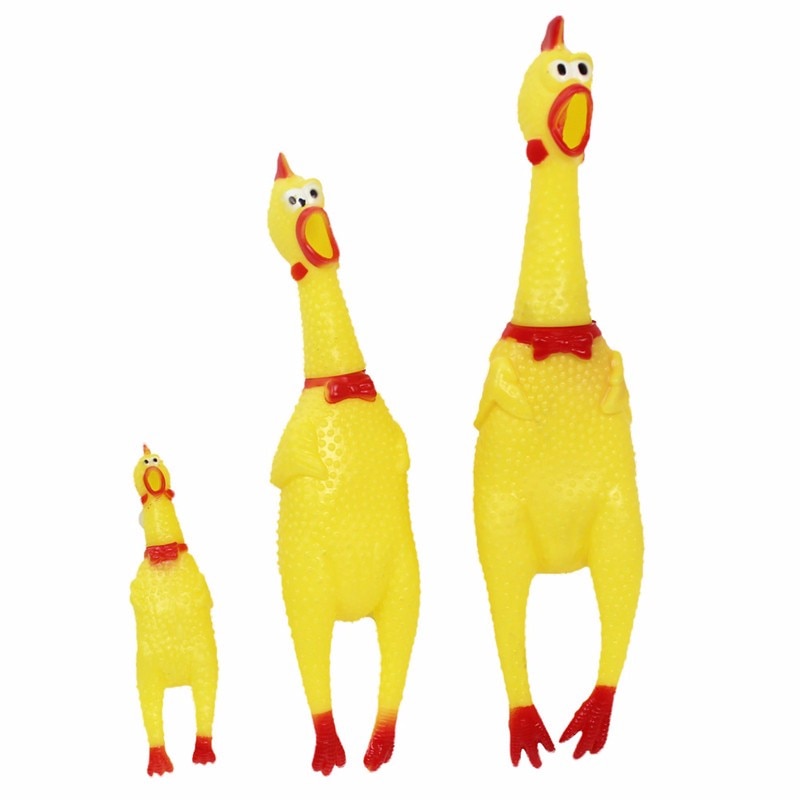 Screaming Chicken Stress Toy — Squeeze It and Let It All Out
