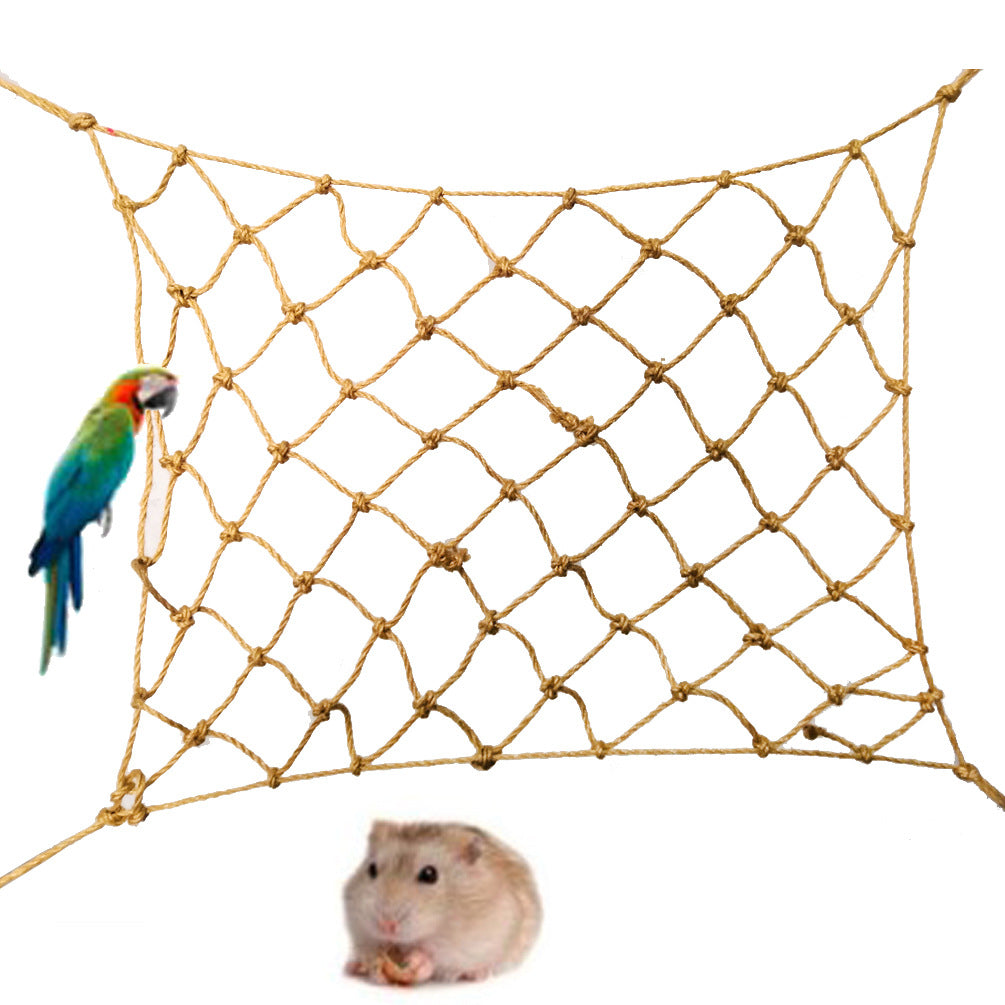 Parrot Climbing Net Hammock — Adventure for Your Feathered Friend
