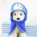 Cute Pet Dog Towel Blanket for Bathing and Drying