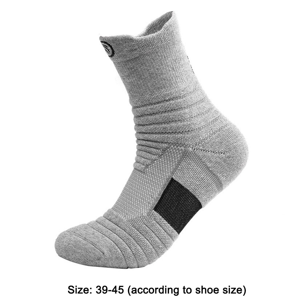 Advanced Mid-Calf Compression Sports Socks for Running