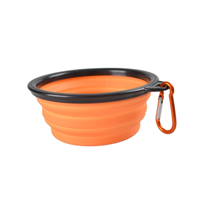 Collapsible Silicone Dog Bowl — Travel-Ready, Always