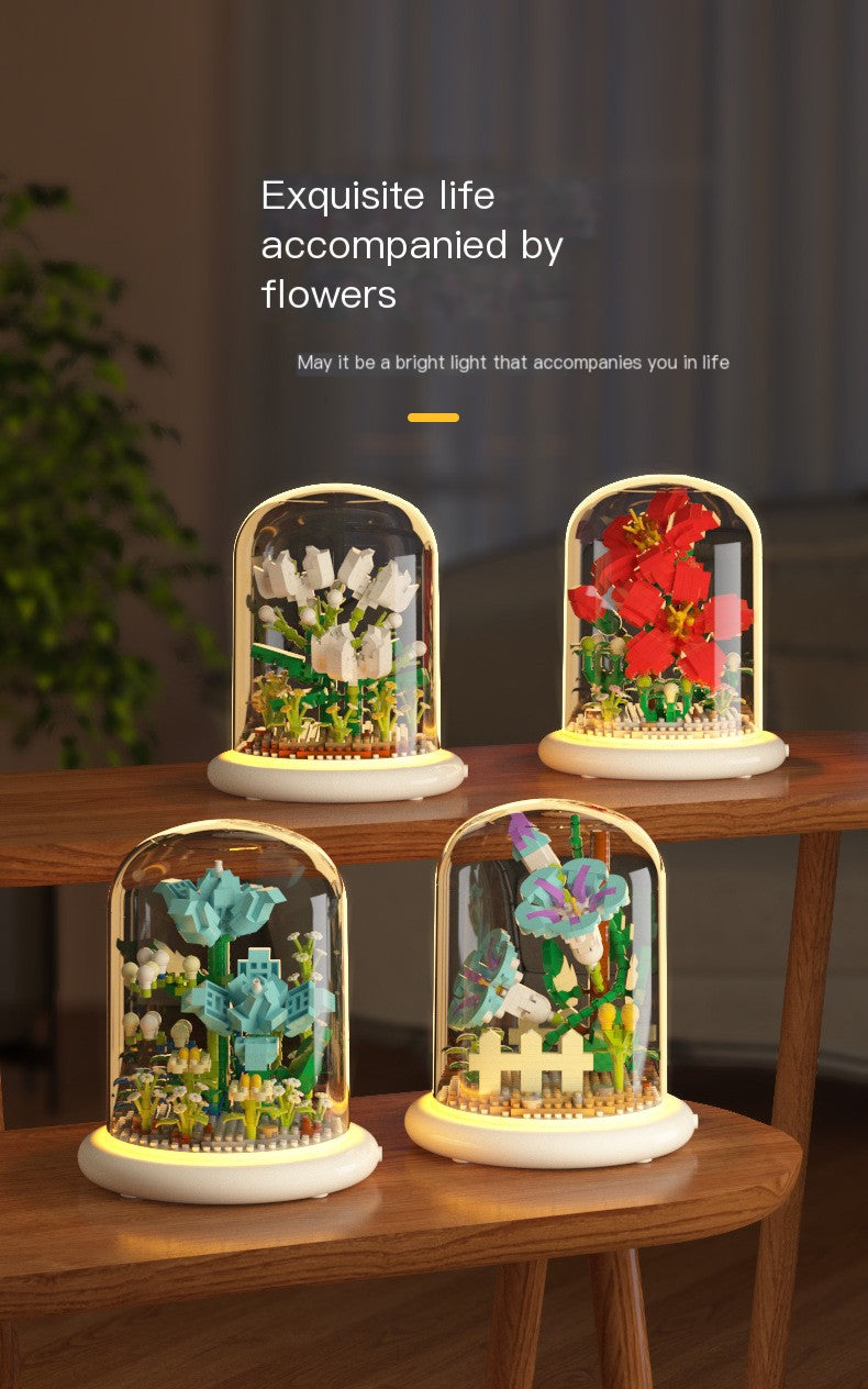 Sunflower Building Block Bouquet — Blooms That Last Forever