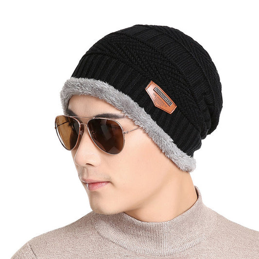 Fleece-Lined Knit Beanie — Warm Inside, Clean Outside