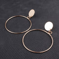 Stylish European and Japanese Hoop Earrings and Studs