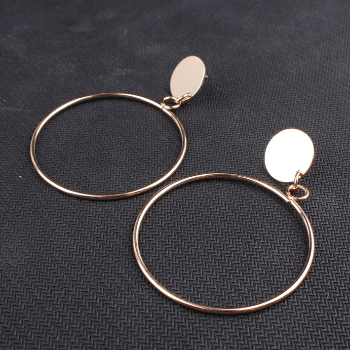 Stylish European and Japanese Hoop Earrings and Studs