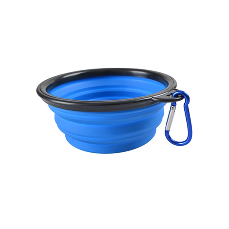 Collapsible Silicone Dog Bowl — Travel-Ready, Always