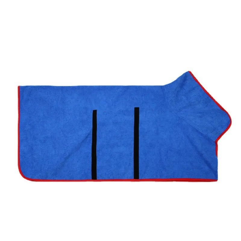 Pet Drying Bathrobe — Bath Time Done in Minutes