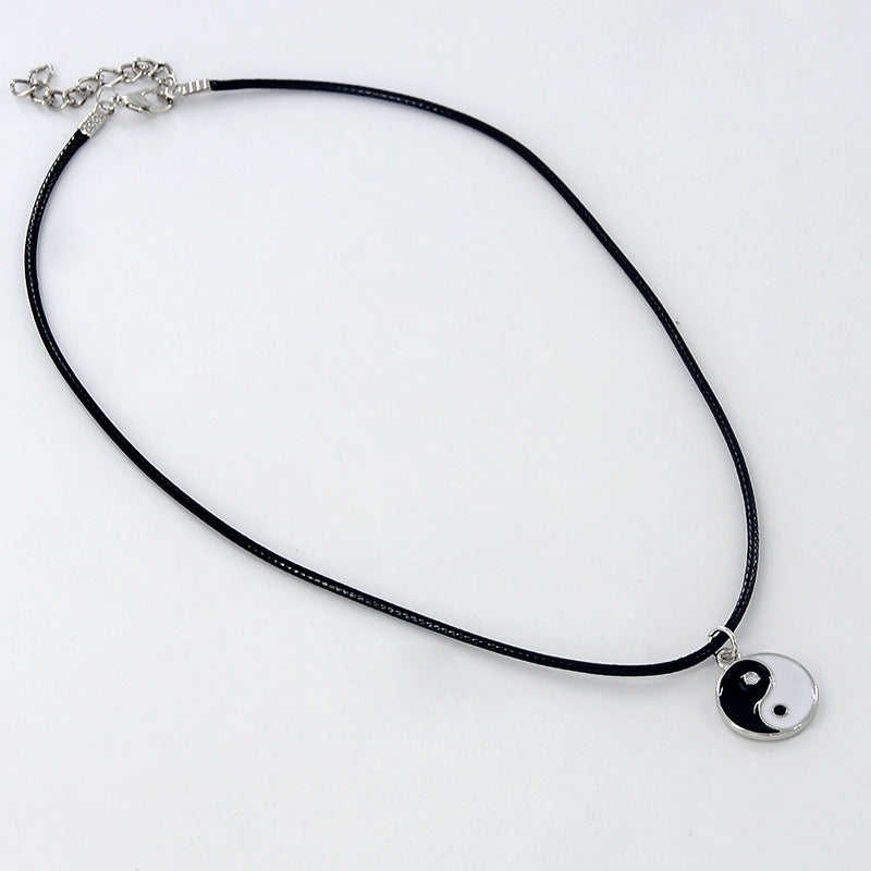 2020 Stainless Steel Taiji Pendant Necklace for Men