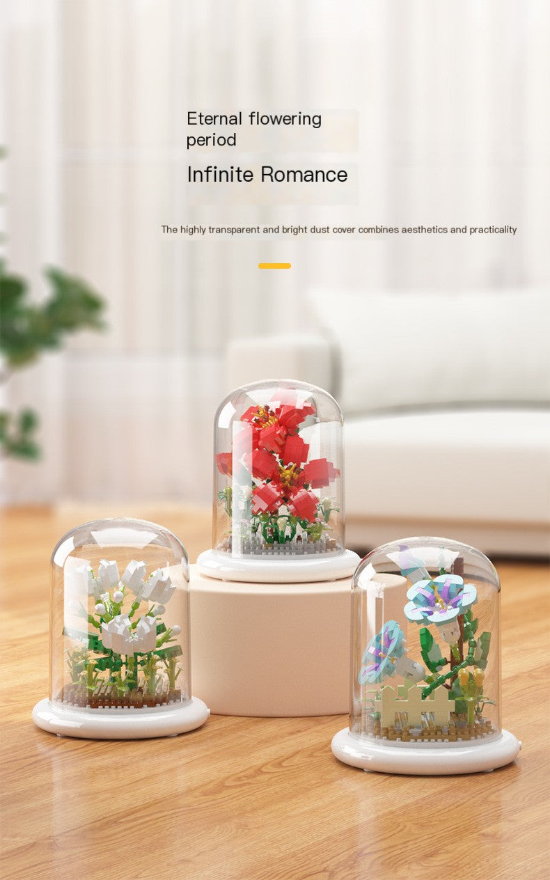 Sunflower Building Block Bouquet — Blooms That Last Forever