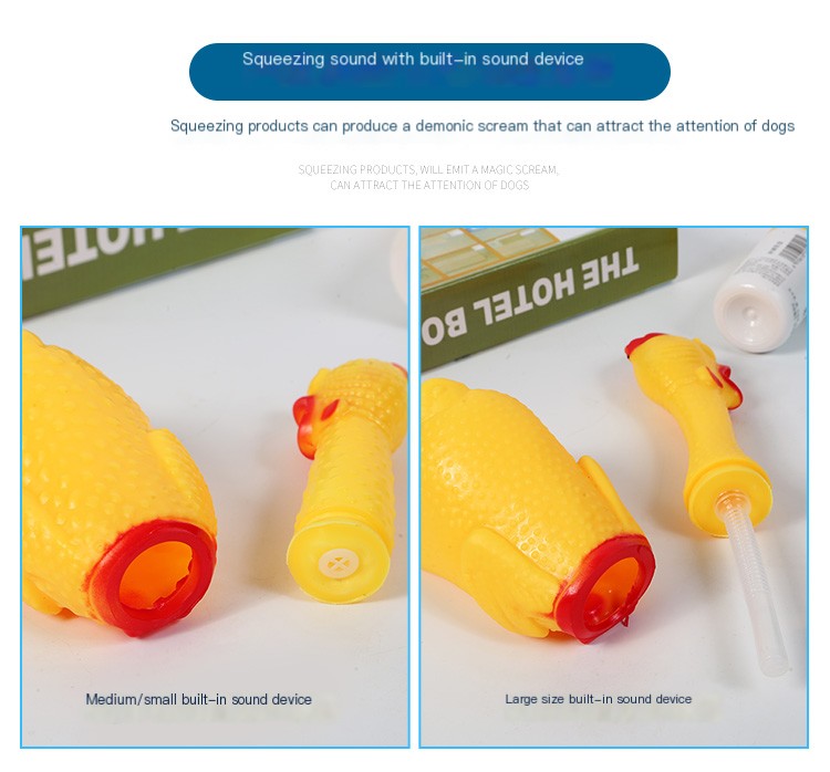 Screaming Chicken Stress Toy — Squeeze It and Let It All Out