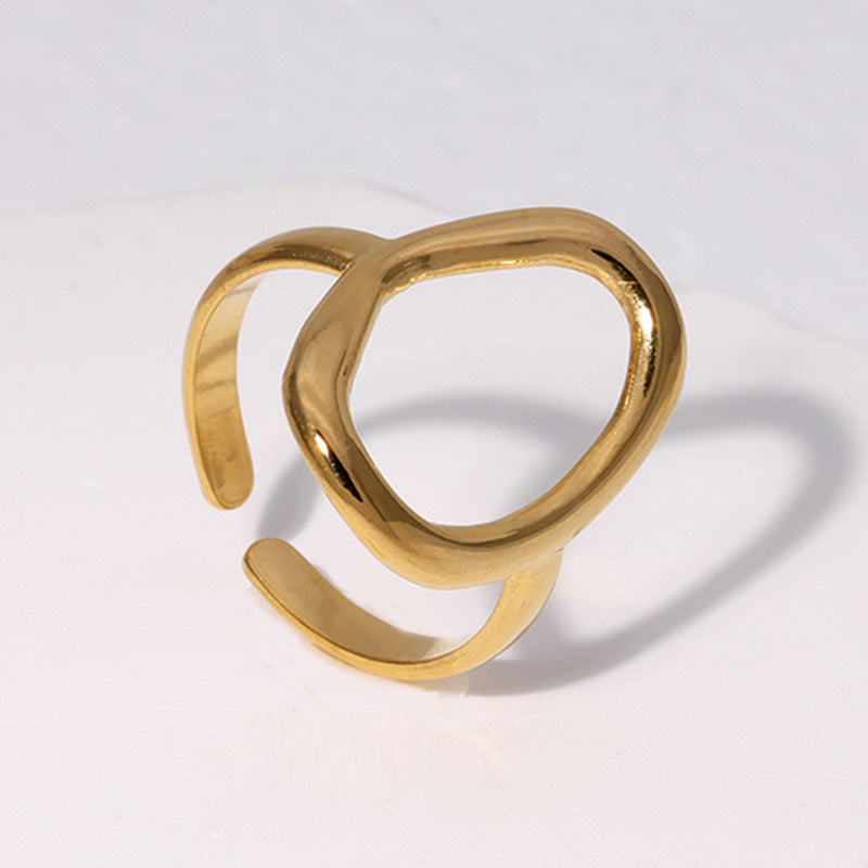 Titanium Open Ring — Minimalist Style That Goes With Everything