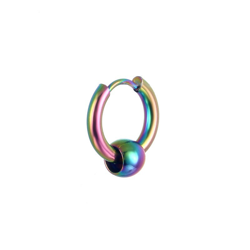 Titanium Steel Hoop Earrings — Bold, Rust-Proof, Built to Last