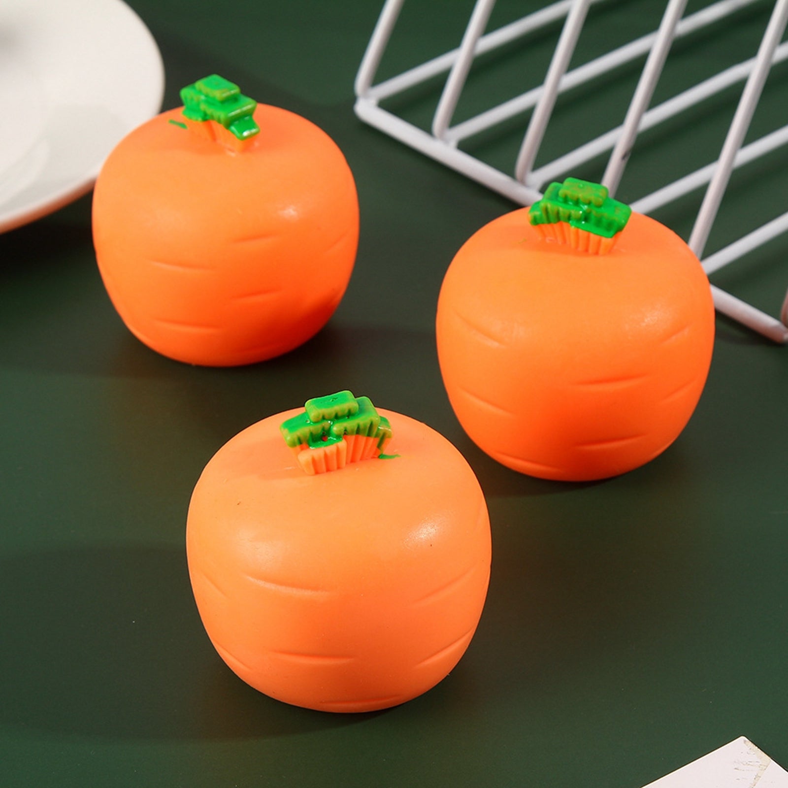 Carrot Rabbit Fidget Toy — Pull It Apart, Snap It Back, Repeat
